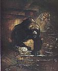 Frank Frazetta Grizzly Bear painting